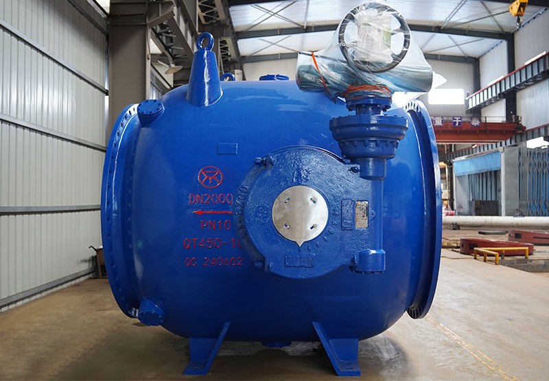 中鐵一局集團(tuán)銀川都市圈城鄉(xiāng)西線(xiàn)供水水源工程石嘴山支線(xiàn)工程DN2000調(diào)流調(diào)壓閥成功交付